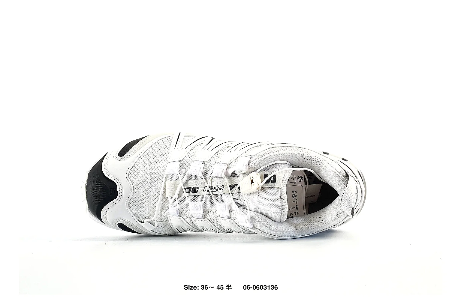 Salomon XT trail runner White Black 0676 agent shopping brief six-photo gallery thumbnail 6