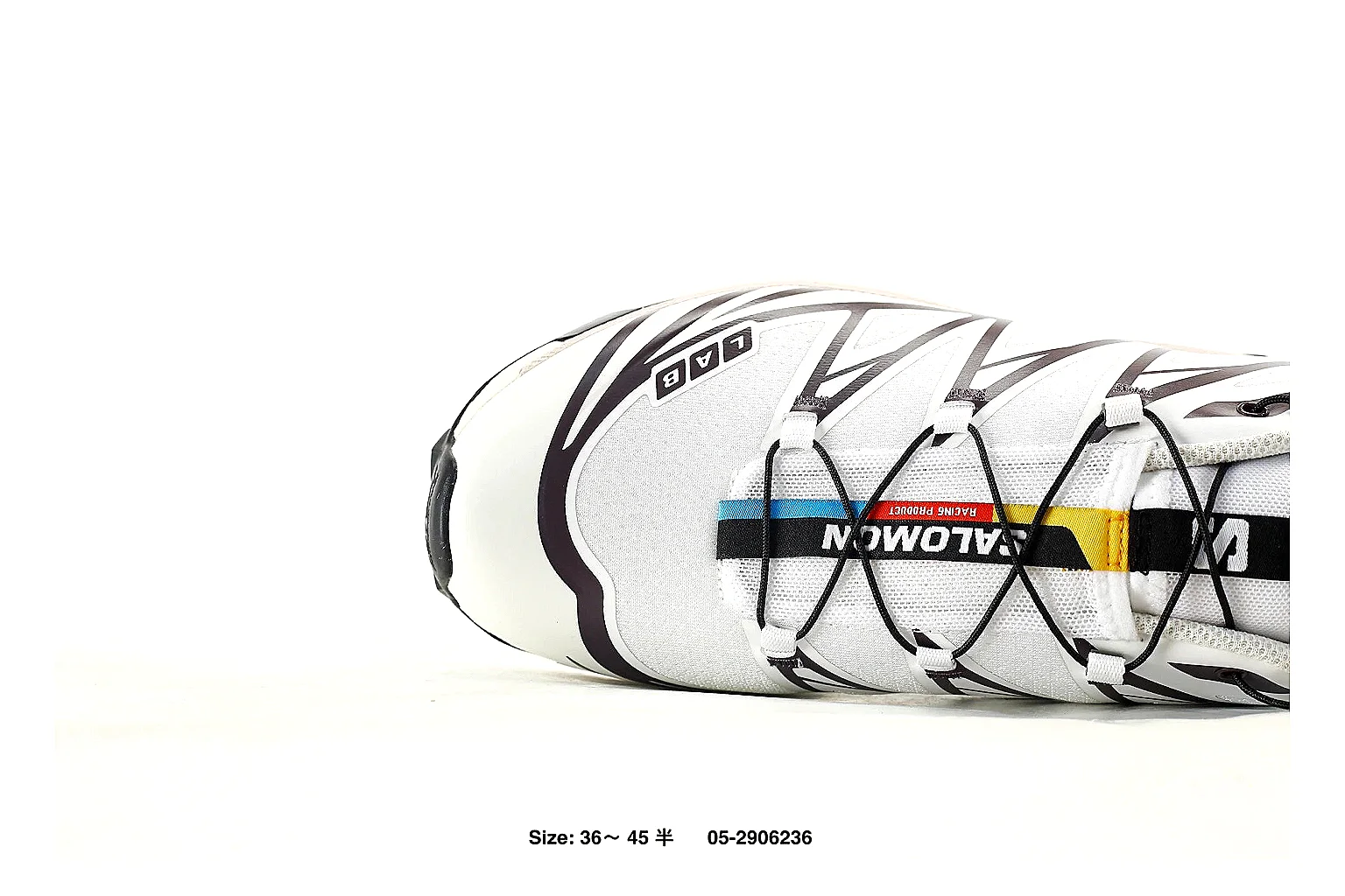 Salomon XT trail runner White Black 5508 agent shopping brief six-photo gallery thumbnail 3