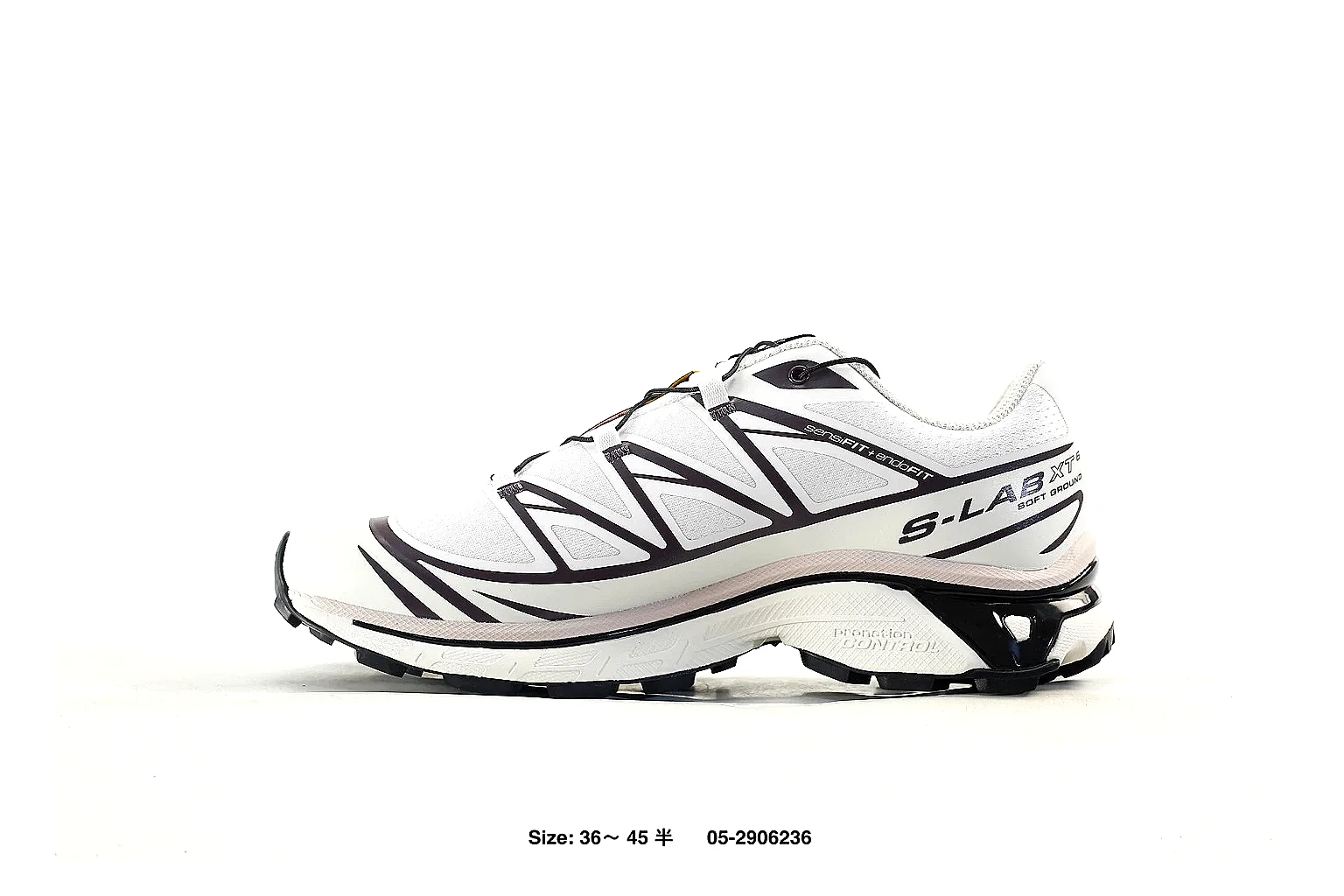 Salomon XT trail runner White Black 5508 agent shopping brief six-photo gallery thumbnail 5
