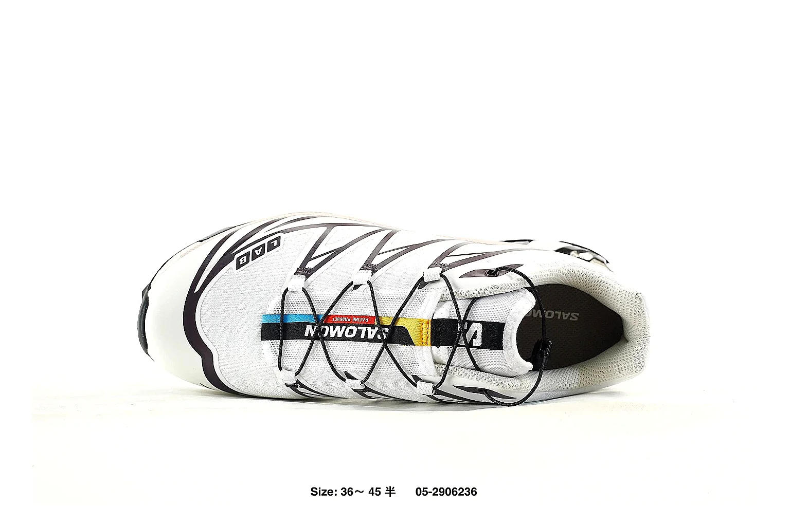 Salomon XT trail runner White Black 5508 agent shopping brief six-photo gallery thumbnail 6