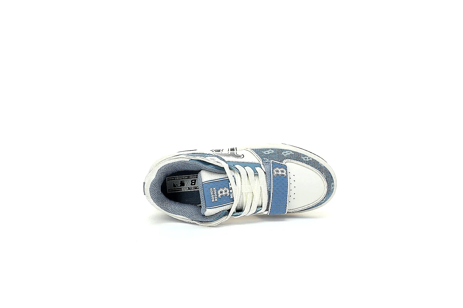 GogoBuy agent brief photos for Other Blue Logo Low Court Sneaker thumbnail 6