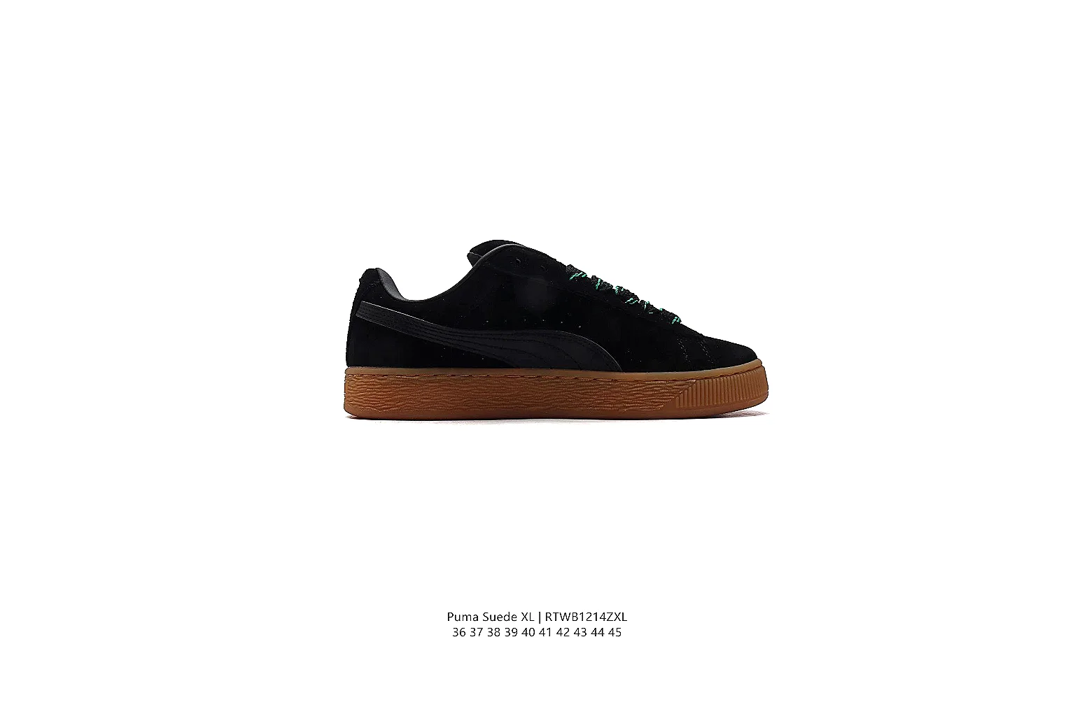 gogobuy.cloud Black Gum Suede Low 0835 Black Gum low-top product image thumbnail 5