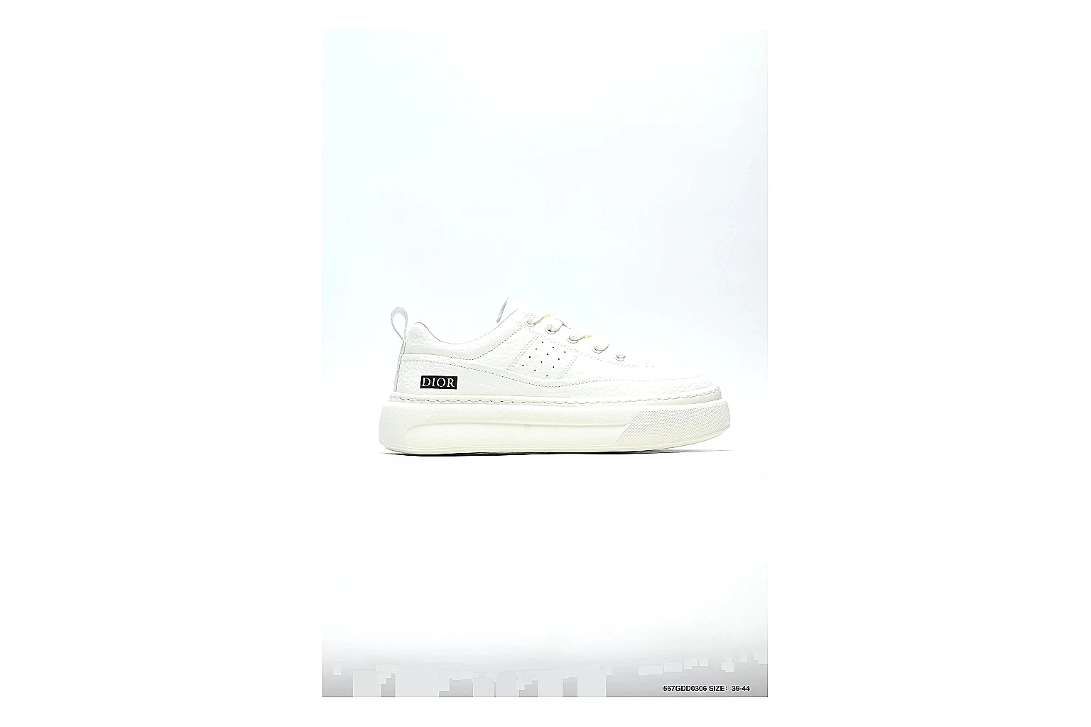 gogobuy.cloud Vans White Canvas Low 1164 White low-top product image