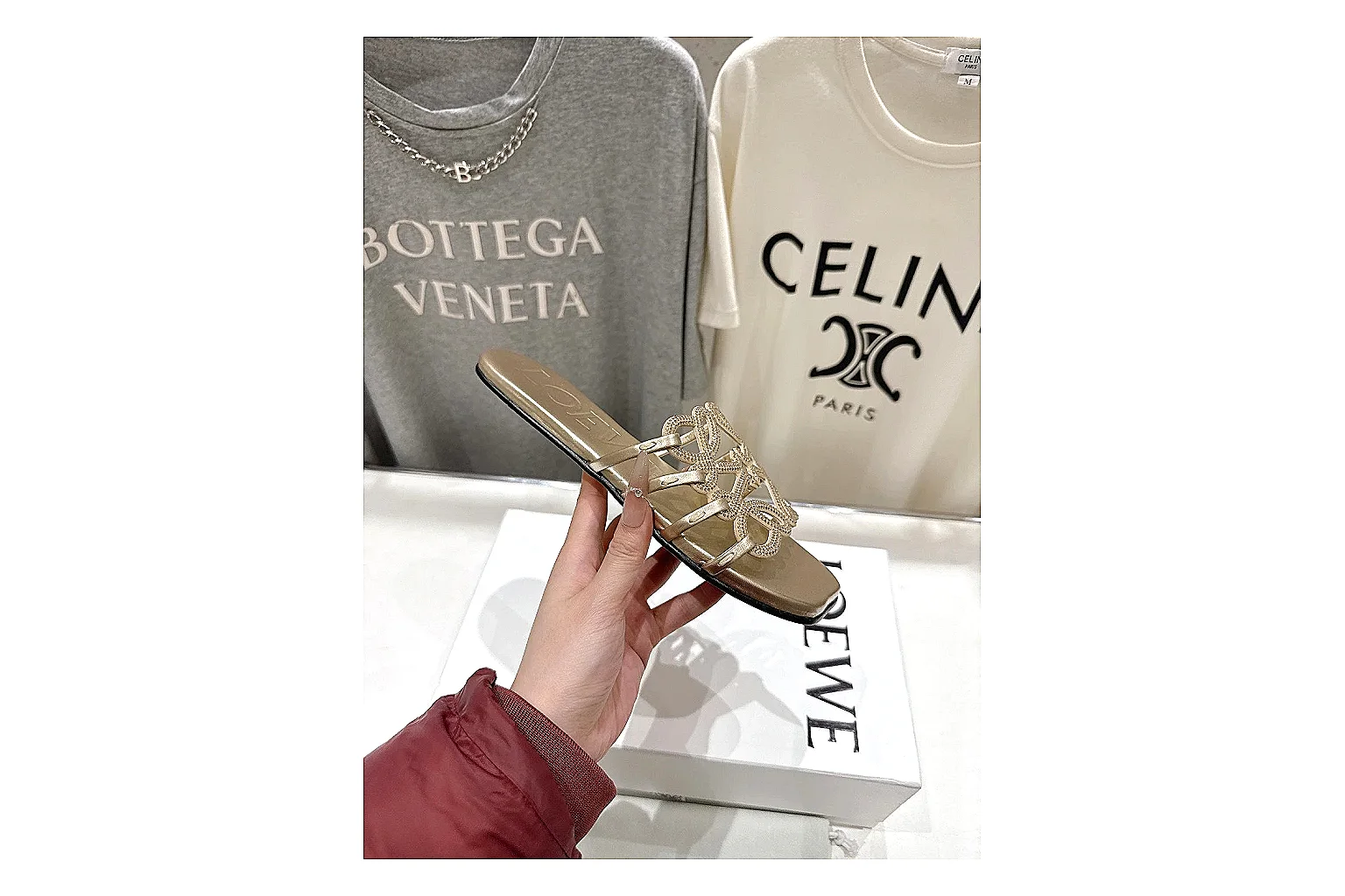 gogobuy.cloud Beige Woven Mule 9367 Beige mule product image thumbnail 2