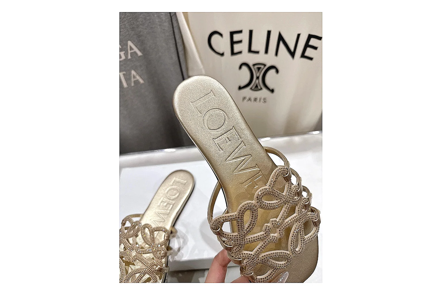 gogobuy.cloud Beige Woven Mule 9367 Beige mule product image thumbnail 3