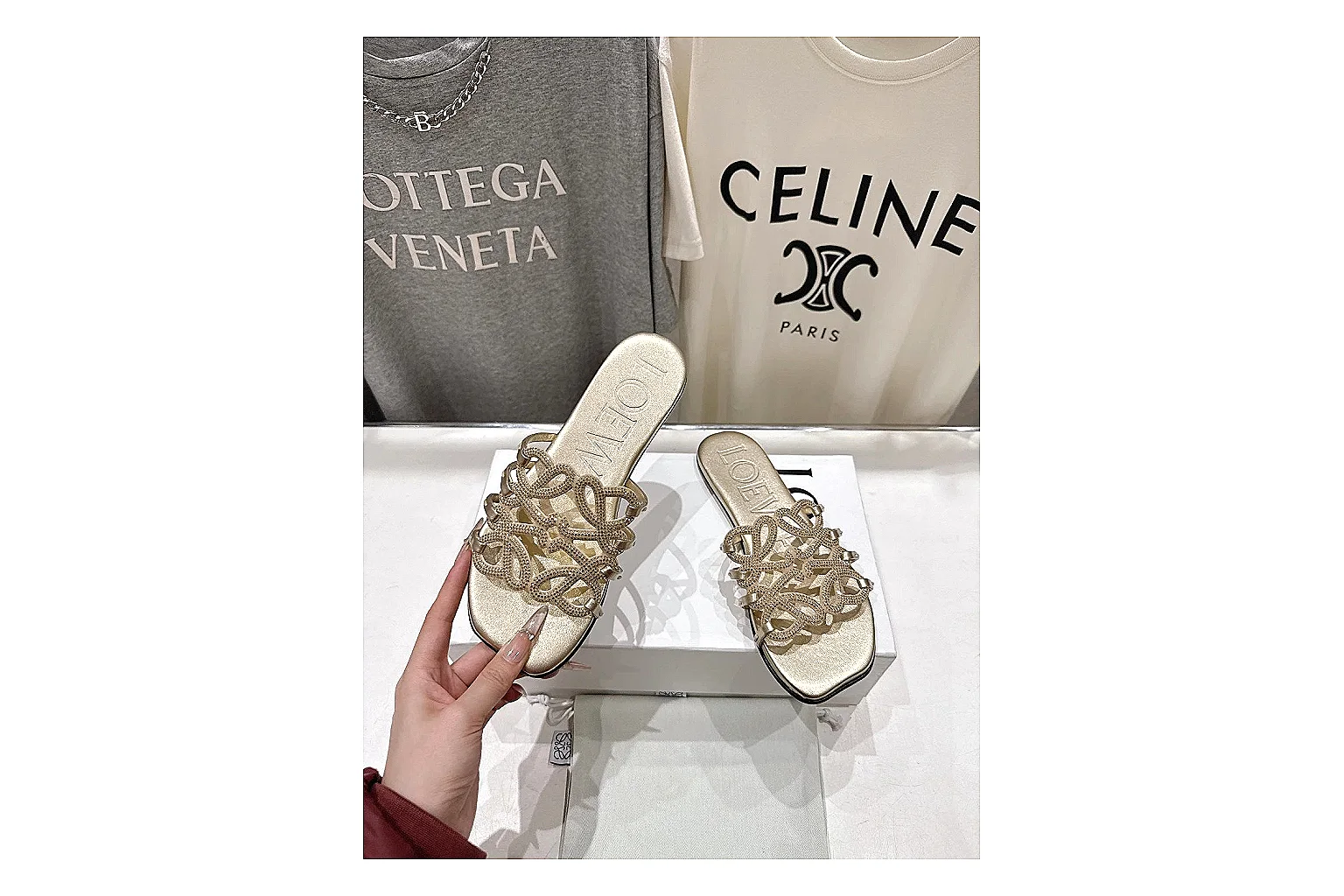 gogobuy.cloud Beige Woven Mule 9367 Beige mule product image thumbnail 5