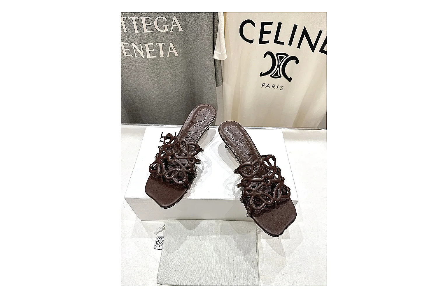 gogobuy.cloud Brown Woven Mule 9451 Brown mule product image thumbnail 4