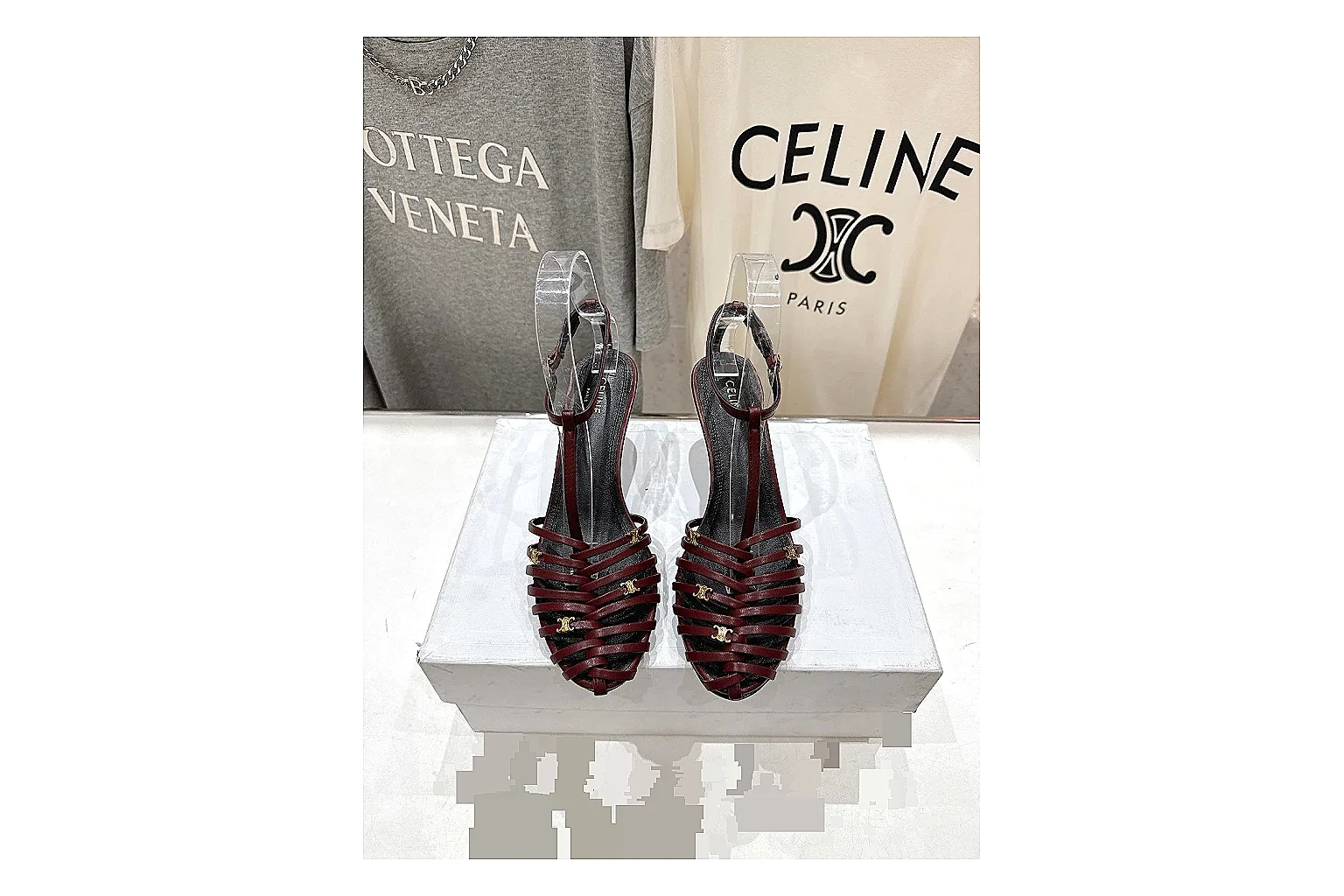 gogobuy.cloud Burgundy Woven Mary Jane 8926 Burgundy Black low-top product image