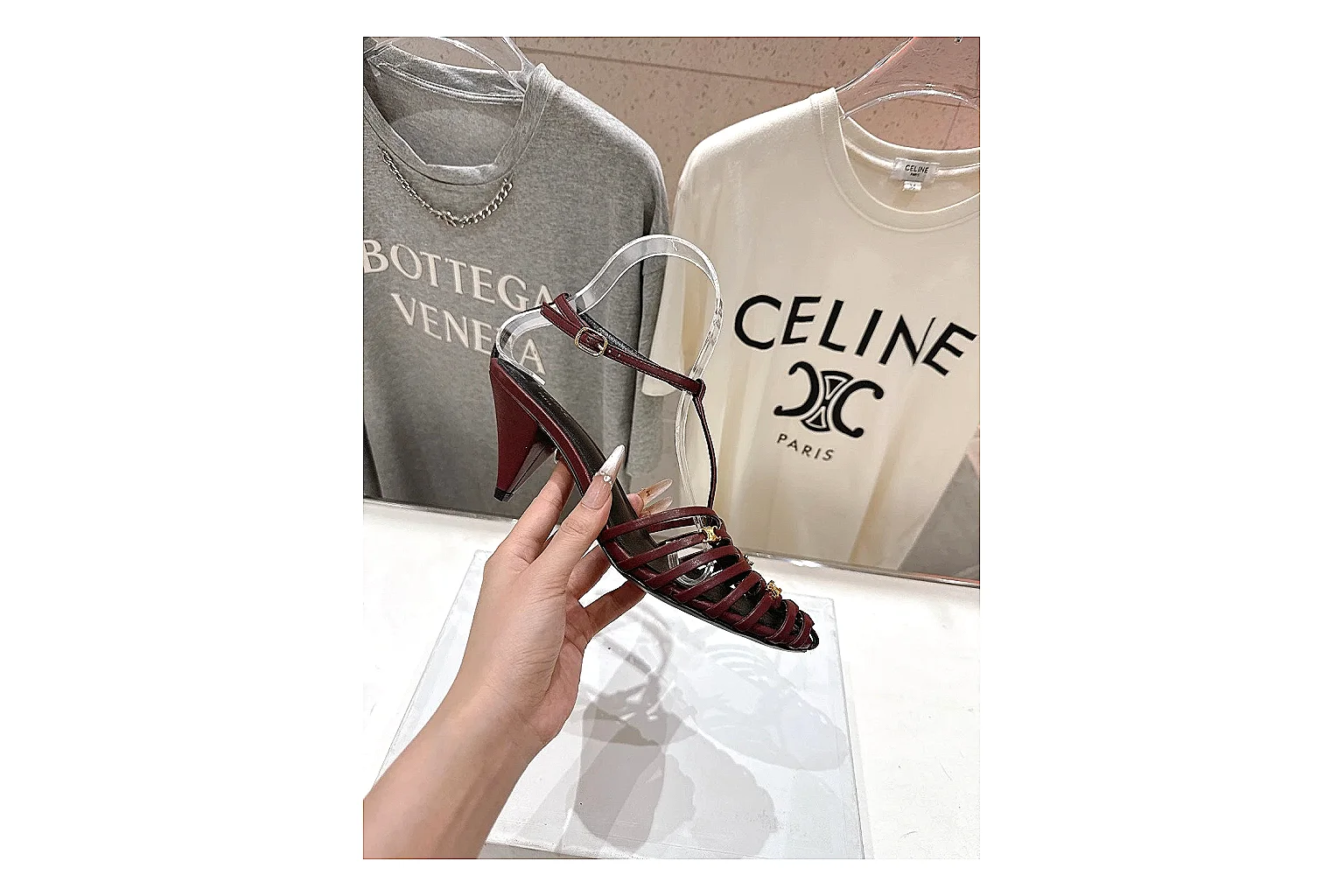 gogobuy.cloud Burgundy Woven Mary Jane 8926 Burgundy Black low-top product image thumbnail 2