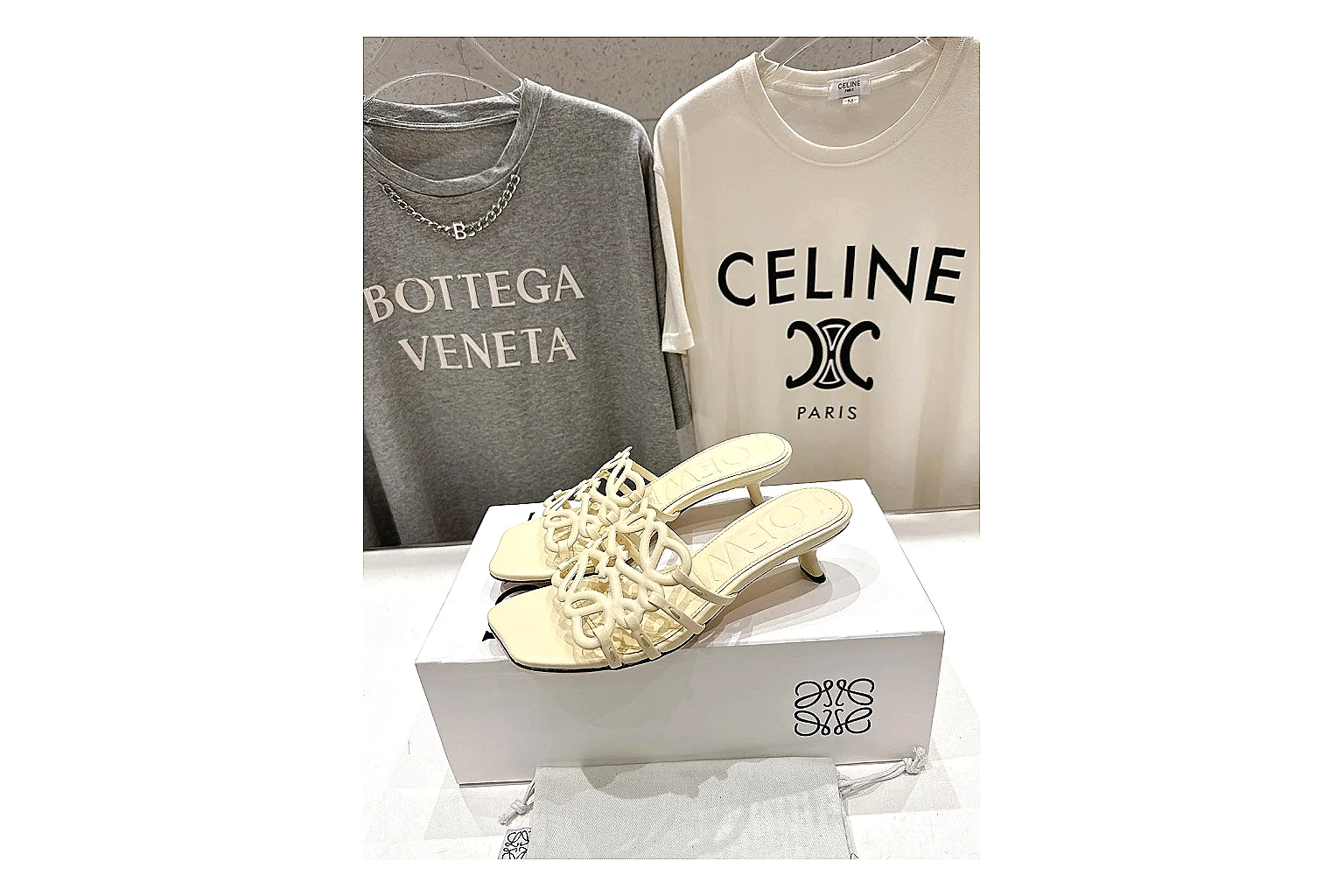 gogobuy.cloud Cream Woven Mule 9433 Cream mule product image thumbnail 6