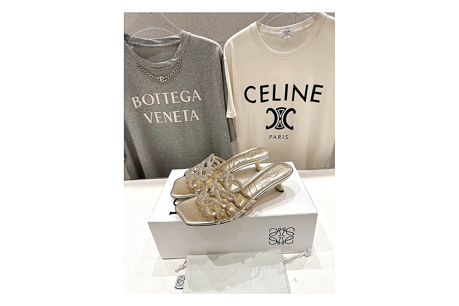 gogobuy.cloud Gold Woven Mule 9787 Gold mule product image thumbnail 6