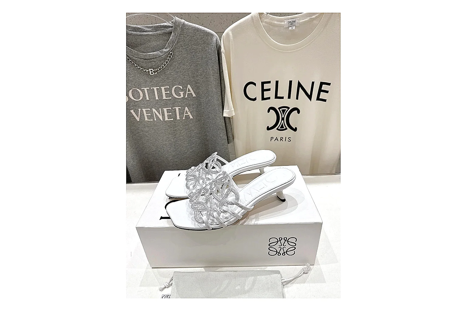 gogobuy.cloud Silver Woven Mule 9645 Silver mule product image thumbnail 6