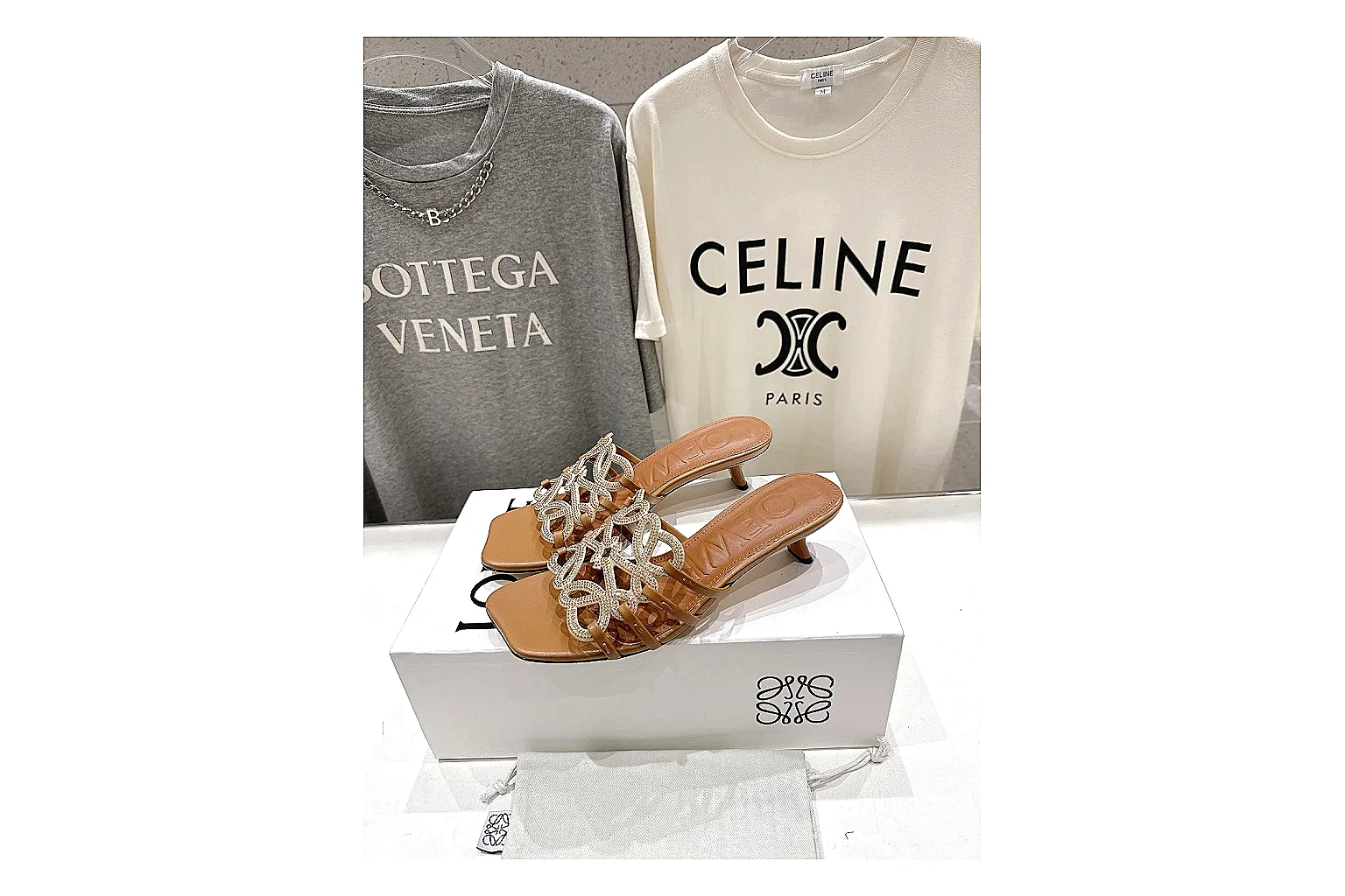 gogobuy.cloud Tan Woven Mule 0038 Tan mule product image thumbnail 6