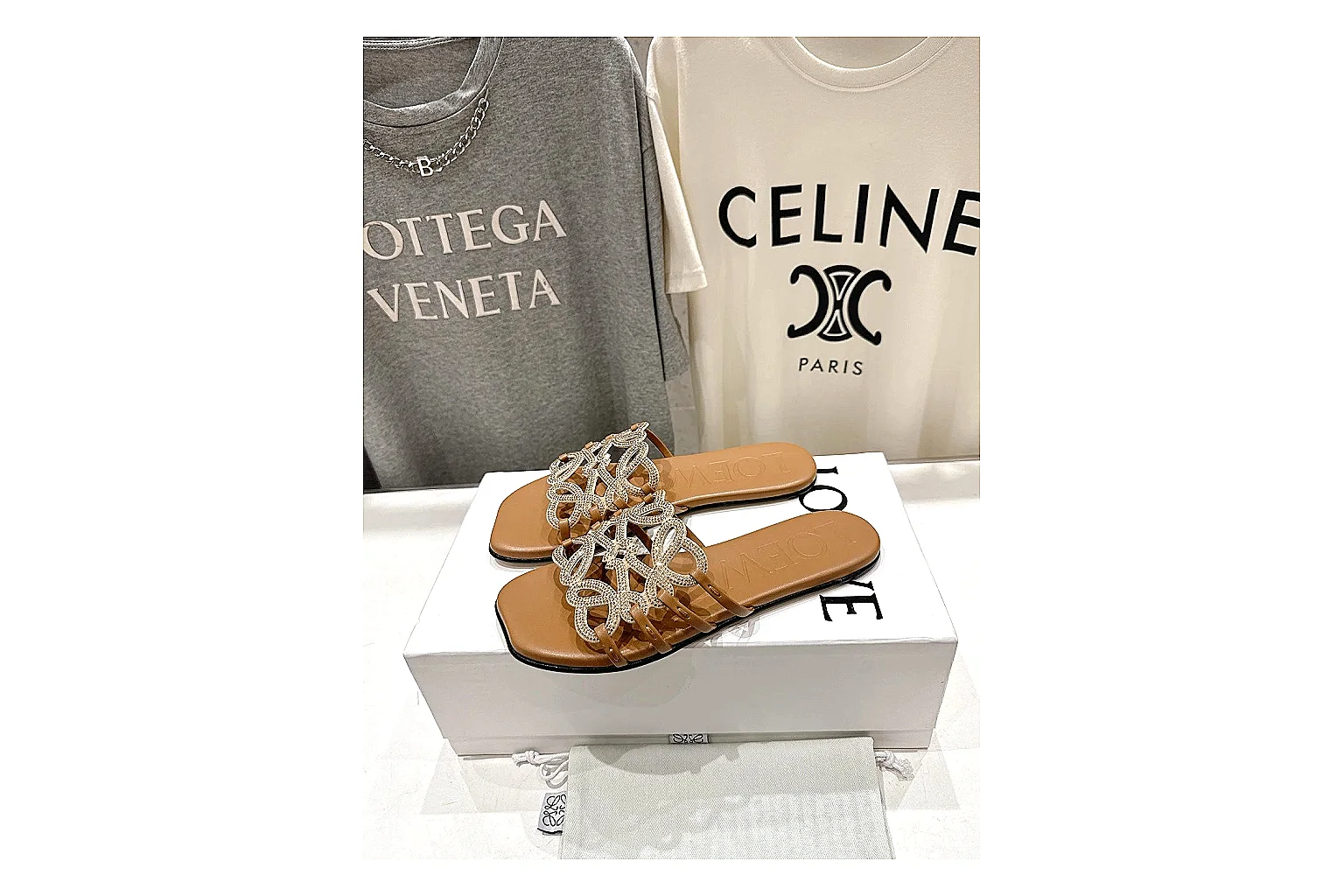 gogobuy.cloud Tan Woven Mule 9204 Tan mule product image thumbnail 6