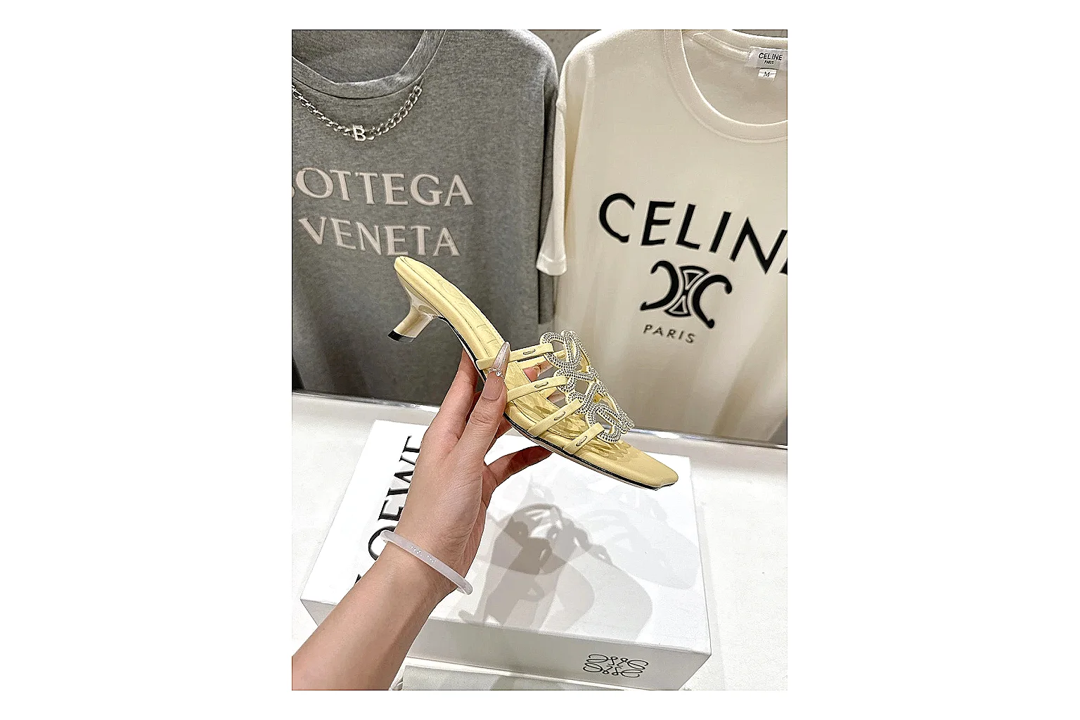 gogobuy.cloud Yellow Woven Mule 9960 Yellow mule product image thumbnail 2