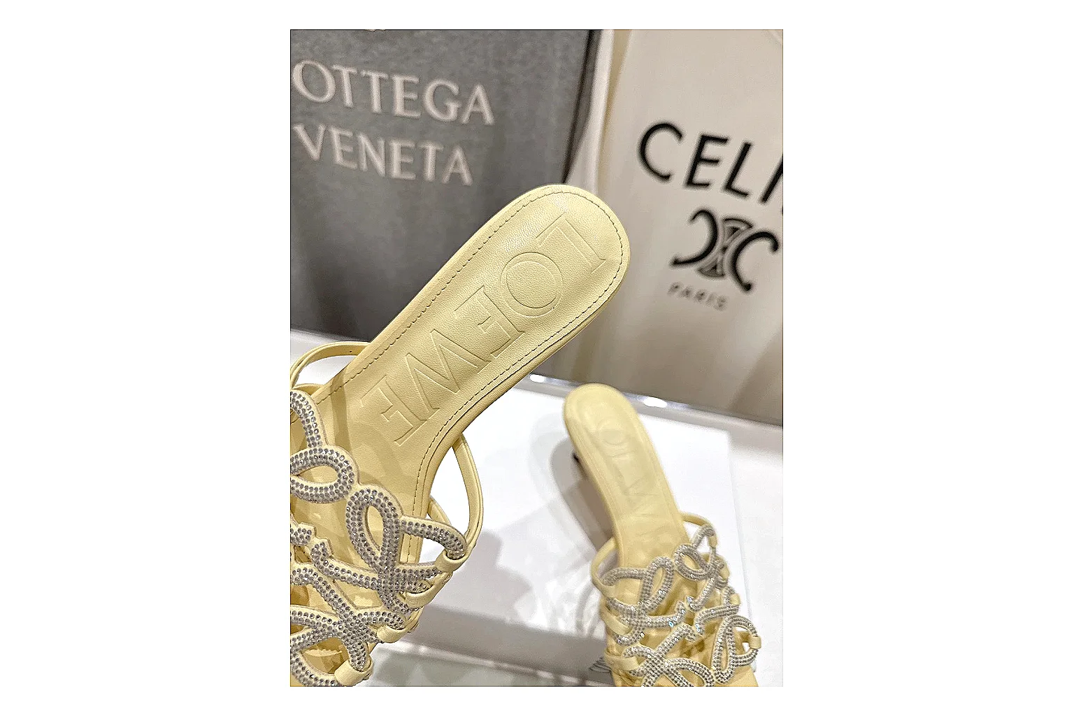 gogobuy.cloud Yellow Woven Mule 9960 Yellow mule product image thumbnail 3