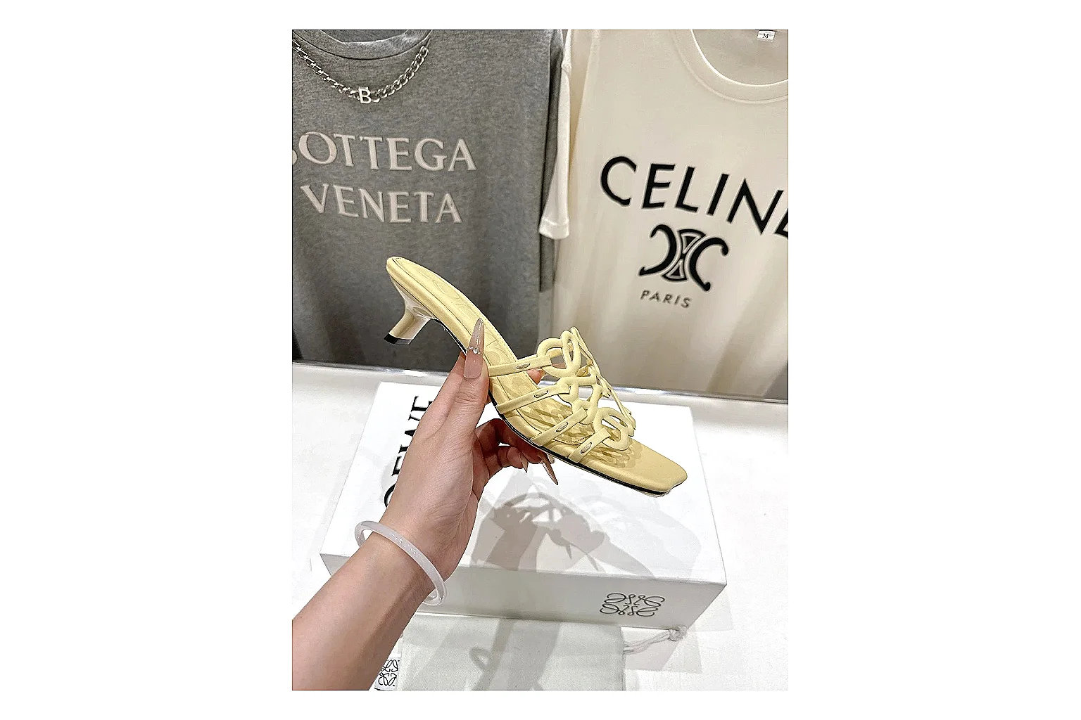 gogobuy.cloud Yellow Woven Mule 9560 Yellow mule product image thumbnail 2